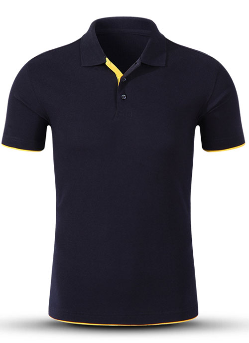 藏青色活動(dòng)t恤衫定制