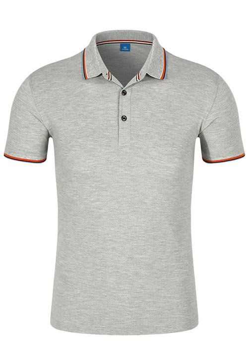花灰色高檔polo訂做